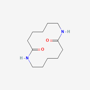 molecular formula C12H22N2O2 B039137 1,8-Diazacyclotetradecane-2,9-dione CAS No. 56403-09-9