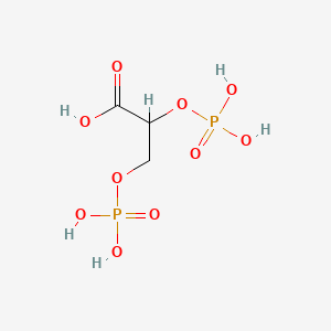 molecular formula C3H8O10P2 B093631 2,3-二磷酸甘油酸 CAS No. 138-81-8
