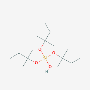molecular formula C15H34O4Si B100008 三(叔戊氧基)硅烷醇 CAS No. 17906-35-3