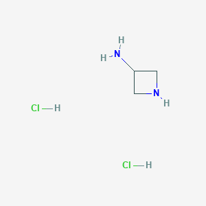 molecular formula C3H10Cl2N2 B010002 Azetidin-3-amine dihydrochloride CAS No. 102065-89-4