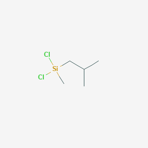 molecular formula C5H12Cl2Si B100040 Dichloroisobutylmethylsilane CAS No. 18028-96-1