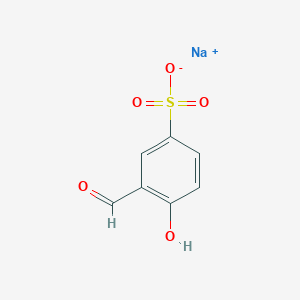 molecular formula C7H5NaO5S B100055 5-磺基水杨醛钠盐 CAS No. 16856-04-5