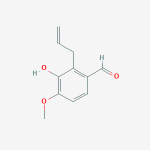 B100056 2-Allyl-3-hydroxy-4-methoxybenzaldehyde CAS No. 16273-13-5