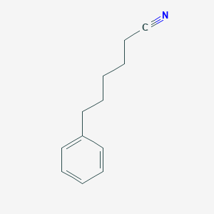 molecular formula C12H15N B100086 6-苯基己腈 CAS No. 17777-31-0