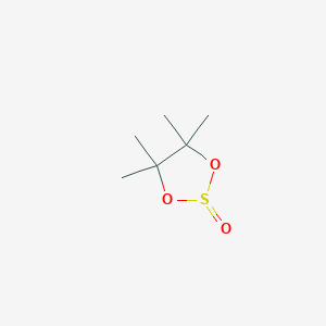 molecular formula C6H12O3S B100101 1,3,2-Dioxathiolane, 4,4,5,5-tetramethyl-, 2-oxide CAS No. 19424-26-1