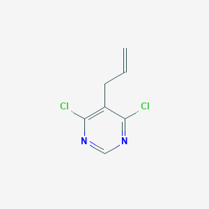 molecular formula C7H6Cl2N2 B100106 5-Allyl-4,6-dichloropyrimidine CAS No. 16019-31-1