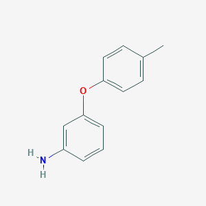 molecular formula C13H13NO B100162 3-(4-甲基苯氧基)苯胺 CAS No. 17823-94-8