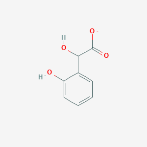 molecular formula C8H7O4- B100163 2-羟基苯乙酸 CAS No. 19022-43-6