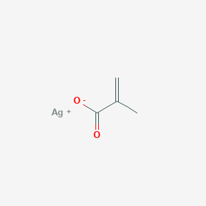 molecular formula C4H5AgO2 B100195 Silver methacrylate CAS No. 16631-02-0