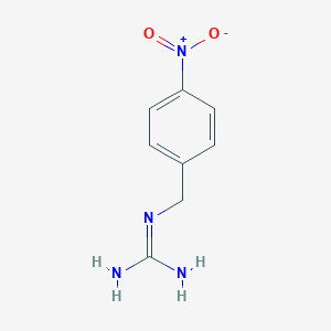molecular formula C8H10N4O2 B010021 (4-Nitrobenzyl)guanidine CAS No. 103658-71-5