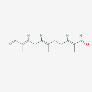 molecular formula C15H22O B100234 α-辛烯醛 CAS No. 17909-77-2