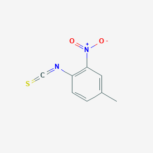 molecular formula C8H6N2O2S B100235 4-甲基-2-硝基苯基异硫氰酸酯 CAS No. 17614-74-3