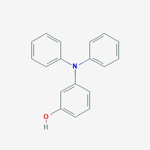 molecular formula C18H15NO B010024 3-(二苯氨基)苯酚 CAS No. 107396-23-6