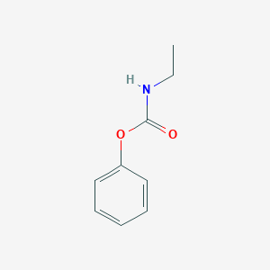 molecular formula C9H11NO2 B100247 氨基甲酸乙酯苯酯 CAS No. 17576-39-5