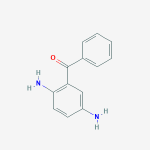 molecular formula C13H12N2O B100255 2,5-Diaminobenzophenone CAS No. 18330-94-4