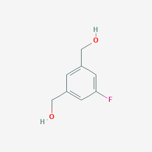 molecular formula C8H9FO2 B100260 5-Fluoro-1,3-dihydroxymethylbenzene CAS No. 19254-86-5