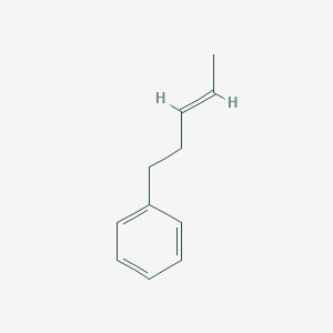 molecular formula C11H14 B100267 5-Phenyl-2-pentene CAS No. 16091-23-9