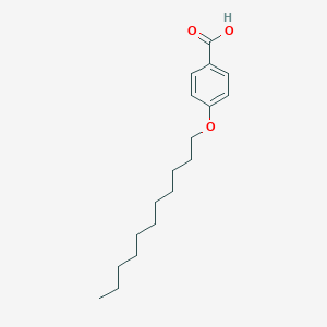 molecular formula C18H28O3 B100292 4-(十一烷氧基)苯甲酸 CAS No. 15872-44-3