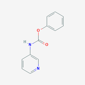 molecular formula C12H10N2O2 B100298 苯基吡啶-3-基氨基甲酸酯 CAS No. 17738-06-6
