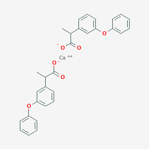 molecular formula C30H26CaO6 B001003 Calcium 2-(3-phenoxyphenyl)propionate CAS No. 34597-40-5