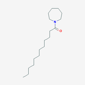 molecular formula C18H35NO B100315 Hexahydro-1-lauroyl-1H-azepine CAS No. 18494-60-5