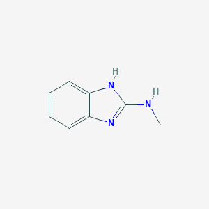 molecular formula C8H9N3 B100317 N-Methyl-1H-benzo[d]imidazol-2-amine CAS No. 17228-38-5