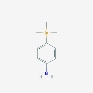 molecular formula C9H15NSi B100320 4-Trimethylsilylaniline CAS No. 17889-23-5