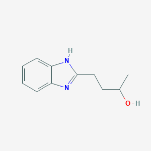 molecular formula C11H14N2O B100331 4-(1H-benzimidazol-2-yl)butan-2-ol CAS No. 19276-02-9