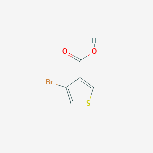 molecular formula C5H3BrO2S B100334 4-Bromothiophene-3-carboxylic acid CAS No. 16694-17-0