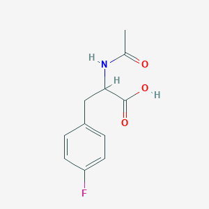 B100386 2-Acetamido-3-(4-fluorophenyl)propanoic acid CAS No. 17481-06-0