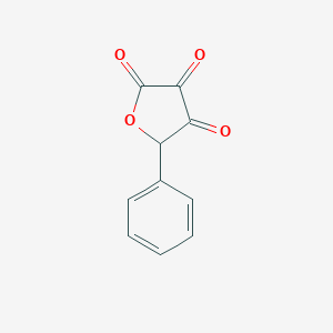 molecular formula C10H6O4 B100405 5-Phenyloxolane-2,3,4-trione CAS No. 16416-27-6