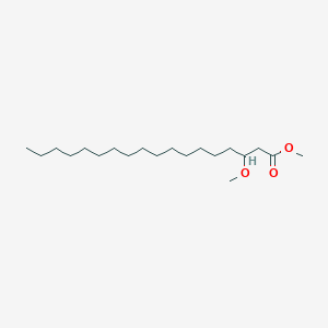 molecular formula C20H40O3 B100415 Methyl 3-methoxyoctadecanoate CAS No. 19013-36-6