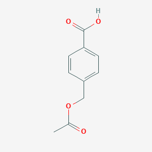 molecular formula C10H10O4 B100416 4-(Acetoxymethyl)benzoic acid CAS No. 15561-46-3