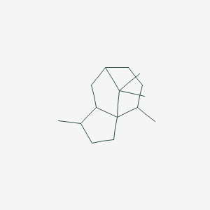 molecular formula C15H26 B100424 广藿香烯 CAS No. 19078-35-4