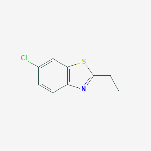 B100432 6-Chloro-2-ethyl-1,3-benzothiazole CAS No. 17142-83-5