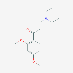 B100442 Propiophenone, 3-diethylamino-2',4'-dimethoxy- CAS No. 18703-87-2