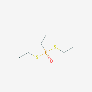molecular formula C6H15OPS2 B100458 S,S-Diethyl ethylphosphonodithioate CAS No. 18032-95-6