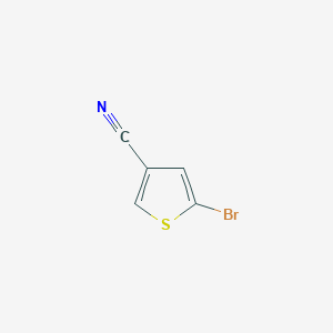 molecular formula C5H2BrNS B100465 5-Bromothiophene-3-carbonitrile CAS No. 18792-00-2