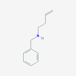 molecular formula C11H15N B100477 N-benzylbut-3-en-1-amine CAS No. 17150-62-8