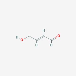 molecular formula C4H6O2 B100478 4-Hydroxycrotonaldehyde CAS No. 18445-71-1