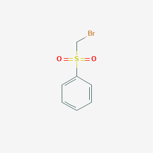 molecular formula C7H7BrO2S B100481 溴甲基苯砜 CAS No. 19169-90-5