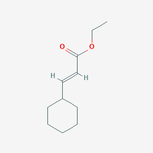 molecular formula C11H18O2 B100499 (E)-Ethyl 3-cyclohexylacrylate CAS No. 17343-88-3