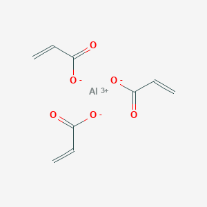 molecular formula C9H9AlO6 B100504 三丙烯酸铝 CAS No. 15743-20-1