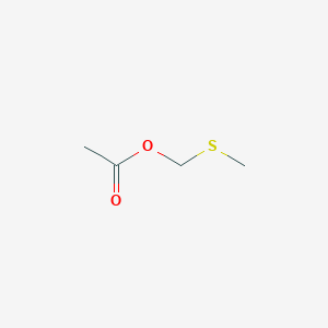 molecular formula C4H8O2S B100518 Methylthiomethyl Acetate CAS No. 16437-69-7