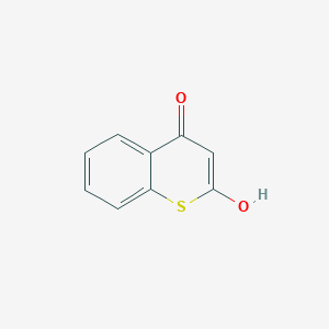molecular formula C9H6O2S B100525 4-羟基-2H-硫代色满-2-酮 CAS No. 16854-67-4