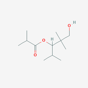 molecular formula C12H24O3 B100529 2,2,4-Trimethyl-1,3-pentanediol 3-isobutyrate CAS No. 18491-15-1