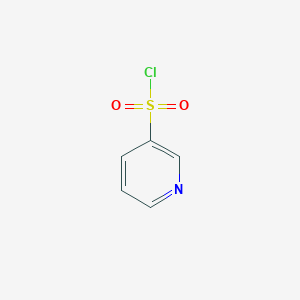 molecular formula C5H4ClNO2S B100533 吡啶-3-磺酰氯 CAS No. 16133-25-8