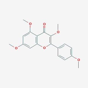 molecular formula C19H18O6 B100550 Tetramethylkaempferol CAS No. 16692-52-7