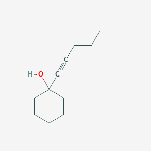 molecular formula C12H20O B100555 Hexynylcyclohexanol CAS No. 15332-33-9