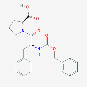 molecular formula C22H24N2O5 B100556 Z-D-Phe-Pro-OH CAS No. 17460-56-9